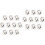 20Pièces Clips Natation Noir Protection Durable 4