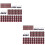 204 Pcs Sanding Abrasive Belt Sand Circle Carving 6