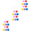 30 Pcs  6cm Practice Balls Ball For Indoor Training And Playing 5