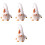 4Pcs Gnome Doll Decorative Handmade Scandinavian Style 3