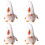 4Pcs Gnome Doll Decorative Handmade Scandinavian Style 5