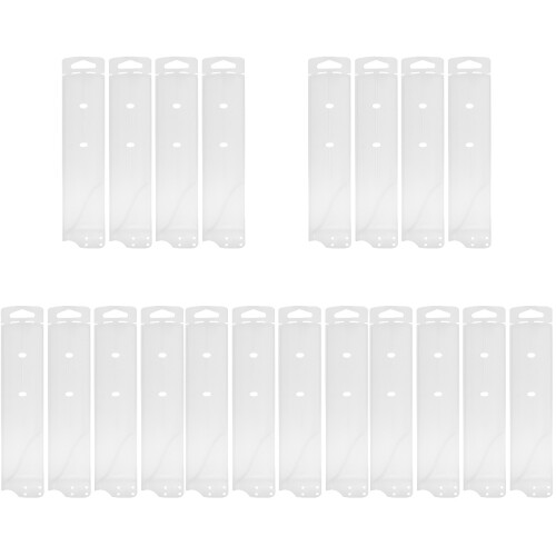 20 Pcs Kitchen Protective Sleeves Cutter Guards White 1
