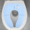 2pcs Travel Universal Pp Toilet Seat 9
