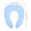 2pcs Travel Universal Pp Toilet Seat 10