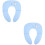 2pcs Travel Universal Pp Toilet Seat 5
