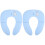 2pcs Travel Universal Pp Toilet Seat 2