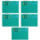 5Pcs Anti Static Mat For Electronics Repair 0.3Mx0.4Mx2Mm 8