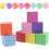 150Pcs Foam Counters Cubes Smooth Colorful Small Blocks for Children 1