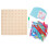 2 Sets Wooden Geoboard Geometry Math Toy For Kids 1