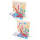 2 Sets Wooden Geoboard Geometry Math Toy For Kids 8