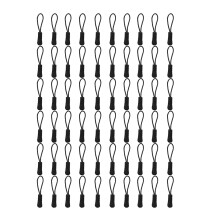 120Pcs Black Molded Zipper Sliders for Bags Backpacks Clothes Repair