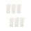 6 Pcs Reusable Aquarium Filter Pad For Fish Tank Bottom 6