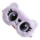 1Pc Cartoon Big Eye Plush Sleeping Mask 8