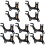 10 Pcs Adjustable Brakes Brackets For Bike Disc Brake Modification 3