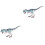 2 Pieces Dinosaur Model Figures Realistic Dinosaur Model Child 2