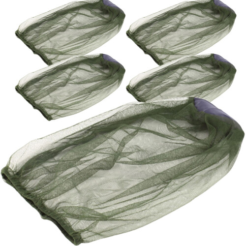 20Pcs Olive Green Convenient Outdoor Hat Multi-Function Net Protection 1