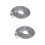 2pcs Flag Ornament Easy To Use Lightweight Flag Pole Head Replacements Festival Solid Construction 6