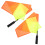 8Pcs Durable Soccer Linesman Flags Portable Referee Gear 1
