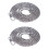 2pcs Flag Ornament Easy To Use Lightweight Flag Pole Head Replacements Festival Solid Construction 4