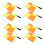 8Pcs Durable Soccer Linesman Flags Portable Referee Gear 6
