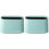 2Pcs Double Plastic Trash Can For Kitchen Bathroom Light Green 2
