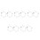 10 Pcs Women'S Double Layer Adjustable Chain Anklets Elegant 9