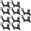 10 Pcs Adjustable Brakes Brackets For Bike Disc Brake Modification 7