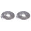2pcs Flag Ornament Easy To Use Lightweight Flag Pole Head Replacements Festival Solid Construction 2