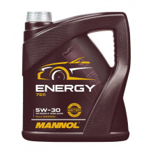 Mannol 5 Litre Energy 5W-30 Engine Oil A3/B4 Universal Synthetic Ester