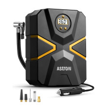 AstroAI Tyre Inflator Air Compressor 12V DC, Car Accessories Digital Tyre Pump 150 PSI, Preset Tyre Pressure & Auto Shutoff, Electric tyre Pumps for