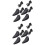 8 Pcs Shaper Shoes Women'S 5
