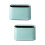 2Pcs Double Plastic Trash Can For Kitchen Bathroom Light Green 7