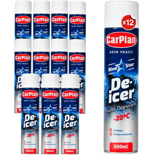 CarPlan CarPlan De-Icer (600ml, Pack of 12)