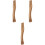 3pcs Wooden Accessory Camping Handle Replacement Wooden Grip 5