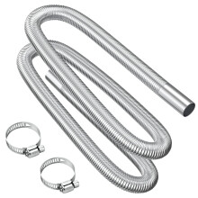 URAQT Parking Heater Exhaust Pipe, Diesel Heater Exhaust Pipe, Stainless Steel Exhaust Pipe, Air Heater Exhaust Pipe, Car Air Heaters Exhausts Pipes