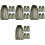 20Pcs Olive Green Convenient Outdoor Hat Multi-Function Net Protection 4