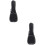 2Pcs Black Waterproof Guitar Gig Bag with Pockets and Backpack Strap 6
