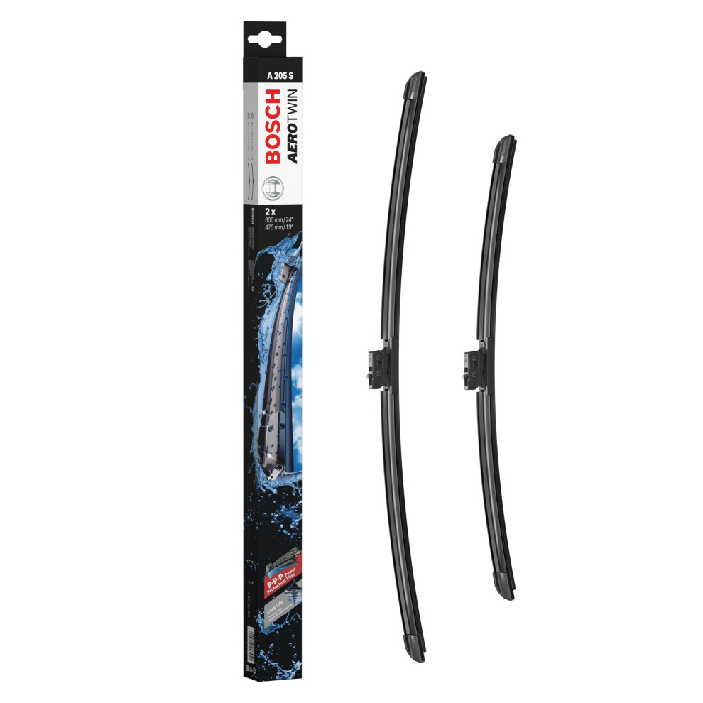 Bosch Wiper Blade Aerotwin A205s, Length: 600Mm/475Mm Set Of Front W
