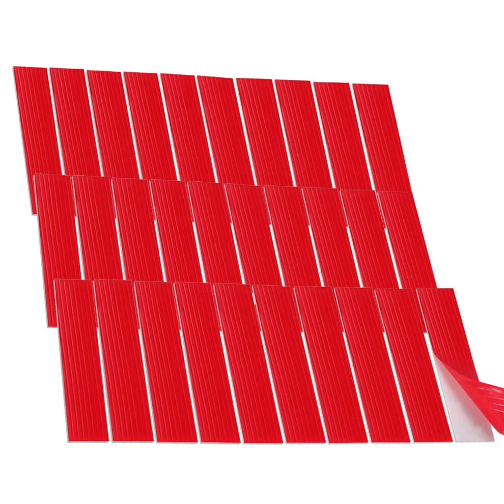 Fepito 30 Pack Number Plate Sticky Foam Pads For Car License Number Plate Fixing Self-Adhesive Double Sided 40959511