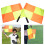 8Pcs Durable Soccer Linesman Flags Portable Referee Gear 10