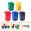2 Count Bins Trash Mini Can Doll House Decor Miniature Scene Accessory 11