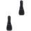 2Pcs Black Waterproof Guitar Gig Bag with Pockets and Backpack Strap 3