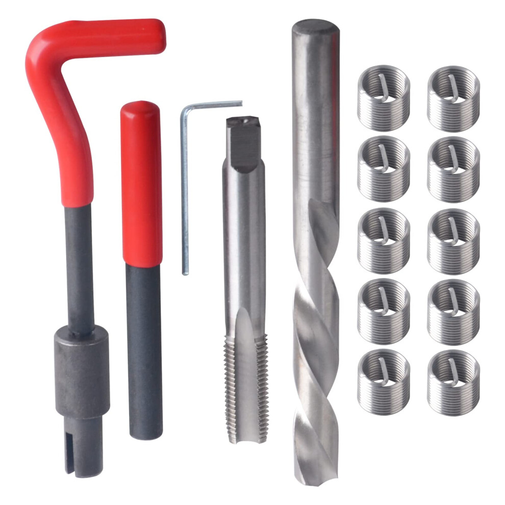 Dayuan Thread Repair Kit M14x1.50mm Helicoil Restoring Thread Repair Tools Wire Insert Kit Compatible Hand Tool Set For Auto Repairing 46805003