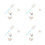 4Sets Space-Saving Multi Plastic Automatic Water Feeder for Small Pets 10
