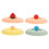 8Pièces Couvercles Silicone Etanches Design Cartoon Couleurs Multiples 10