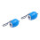 Mlins 2 Pcs Time Projection Flashlight Clock Mini Keychain 4