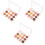 3Pcs 12Grid Eyeshadow Palette Powder For Night Party 4