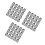 60 Pcs 8mm Wedge Metal Handle Hammer Installation Supply 10