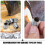 60 Pcs 8mm Wedge Metal Handle Hammer Installation Supply 8