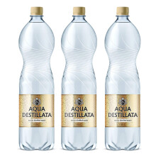 Distilled Water 4.5 L (3 Bottles x 1.5 L) 100% Pure Steam Distilled Wa
